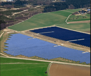 Solarpark Krumbach der Encavis AG. Quelle & ©: Mediathek der Encavis AG.