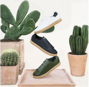 Nachhaltige Sneakers aus Kaktusleder. Quelle & ©: Sneakers Unplugged.