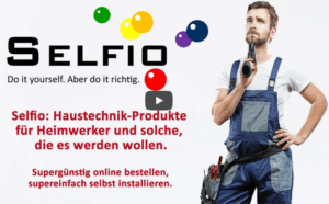 Selfio - YouTube-Anleitung. Quelle & ©: Selfio & 3U Holding AG.