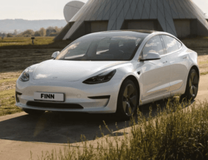 Tesla Model 3 im Auto-Abo bei FINN. Quelle & ©: FINN GmbH.